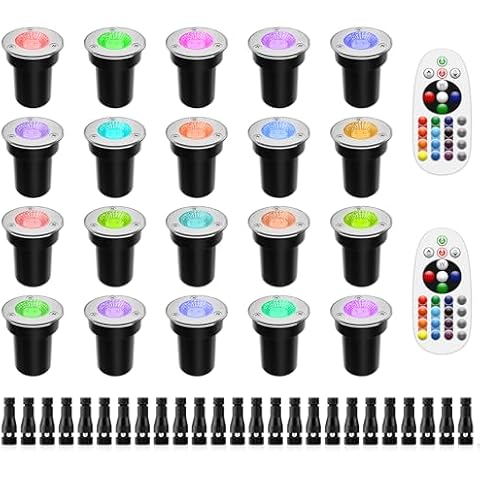 ZUCKEO RGB Low Voltage Well Lights Cover