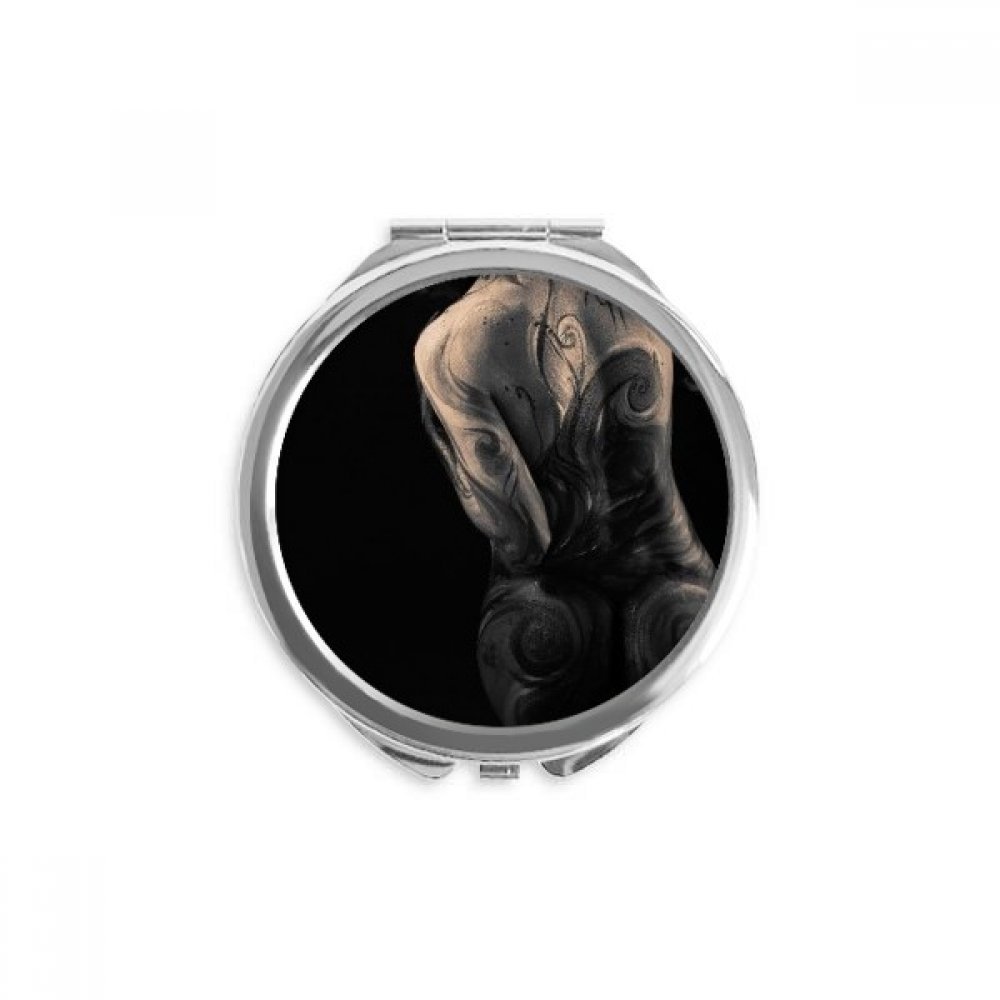 Miroir portable nu ass butt gal pour corriger votre maquillage n'importe où