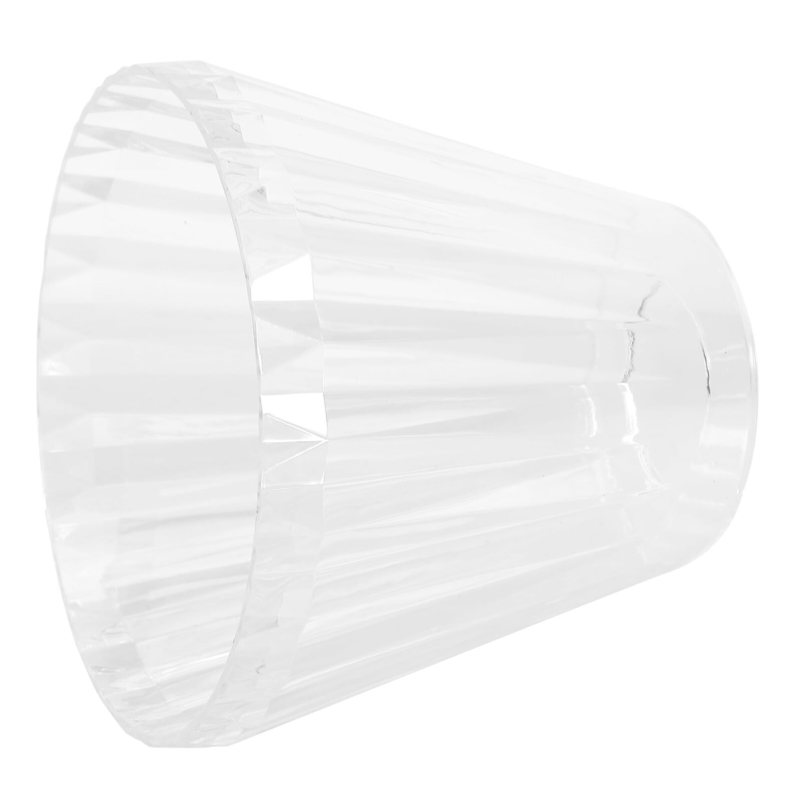 NIYANGLE Clear Acrylic Lamp Shade Transparent Table Lamp Shade for E27 Base Plastic Light Cover Replacement for Desk Lamps Wall Sconces Ceiling Lights Bedroom and Hallway Decor