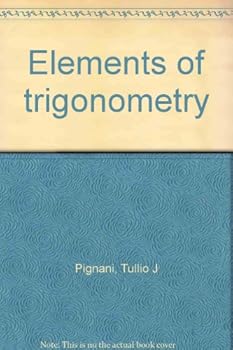 Hardcover Elements of trigonometry Book