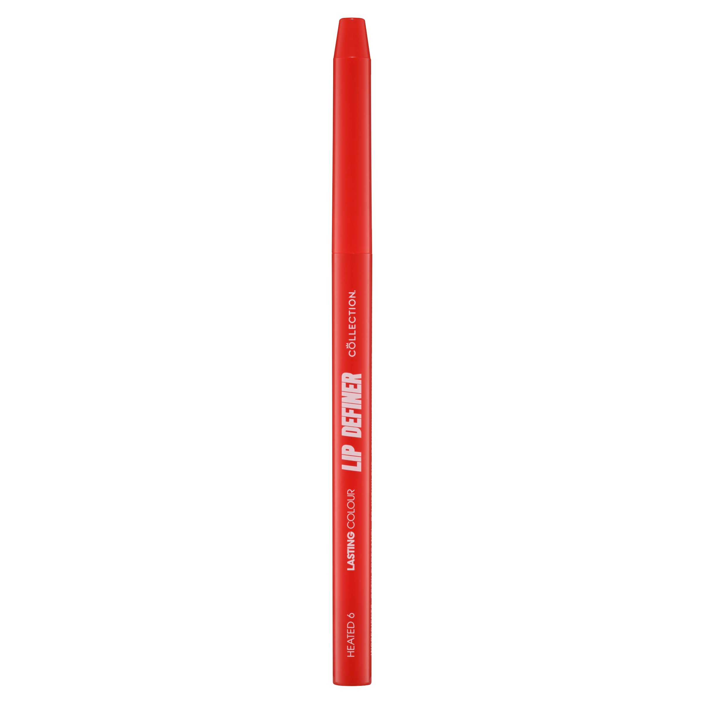 Collection Cosmetics Smooth, Long-Lasting, Lip Definer Pencil, 4.2g, Heated