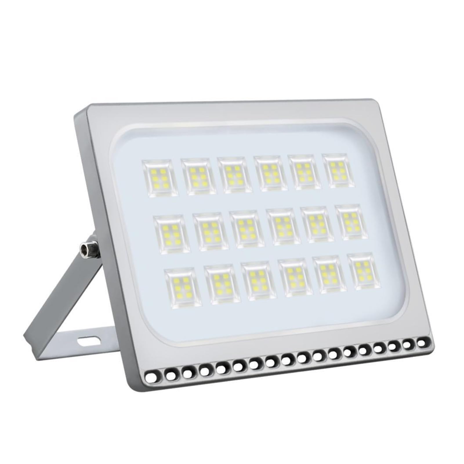 LLOOPK LED Flood Light, 500W Ultra-Thin Flood Light Ordinary Led Cool White Floodlights IP66 Outdoor Lighting for Street
