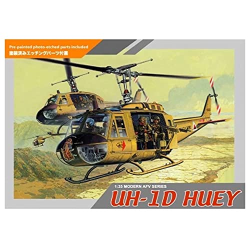 Dragon Models 3538 1/35 UH-1D Huey w/Four Crewmen