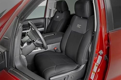 Rough Country 91026A Front Neoprene Seat Covers For 2014-2021 Toyota Tundra thumb #1
