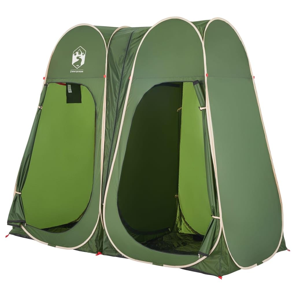 ShGaxin Sichtschutzzelt Grün Pop-Up Wasserdicht, Duschzelt Camping, Toilettenzelt, Campingtoilette, Heckzelt, Campingklo - 4004137