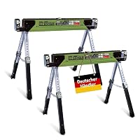 TRUTZHOLM Sägebock Arbeitsbock höhenverstellbar 650 1300 kg klappbar