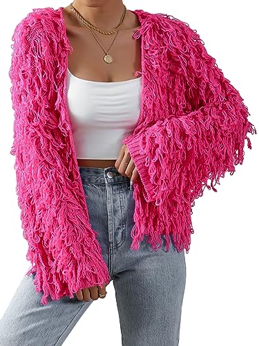 トップス SUPER VOLUME SHAGGY KNIT CARDIGAN トップス SUPER VOLUME SHAGGY KNIT CARDIGAN SUPER VOLUME