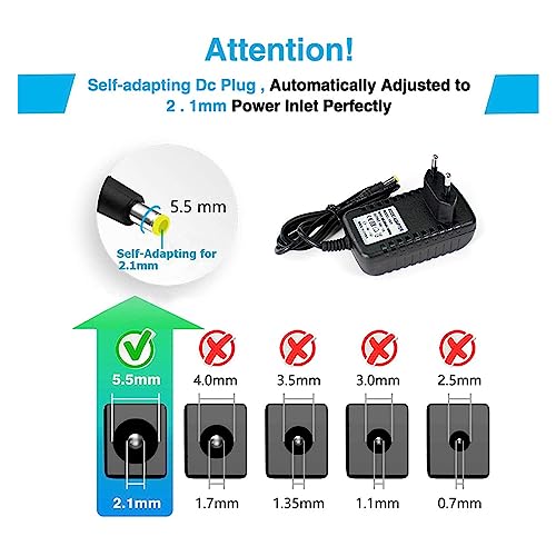 Adaptadores de corriente DC: 5V, 12V, 24V, 1A, 2A, 3A, 5A, 6A, 8A miniatura 2