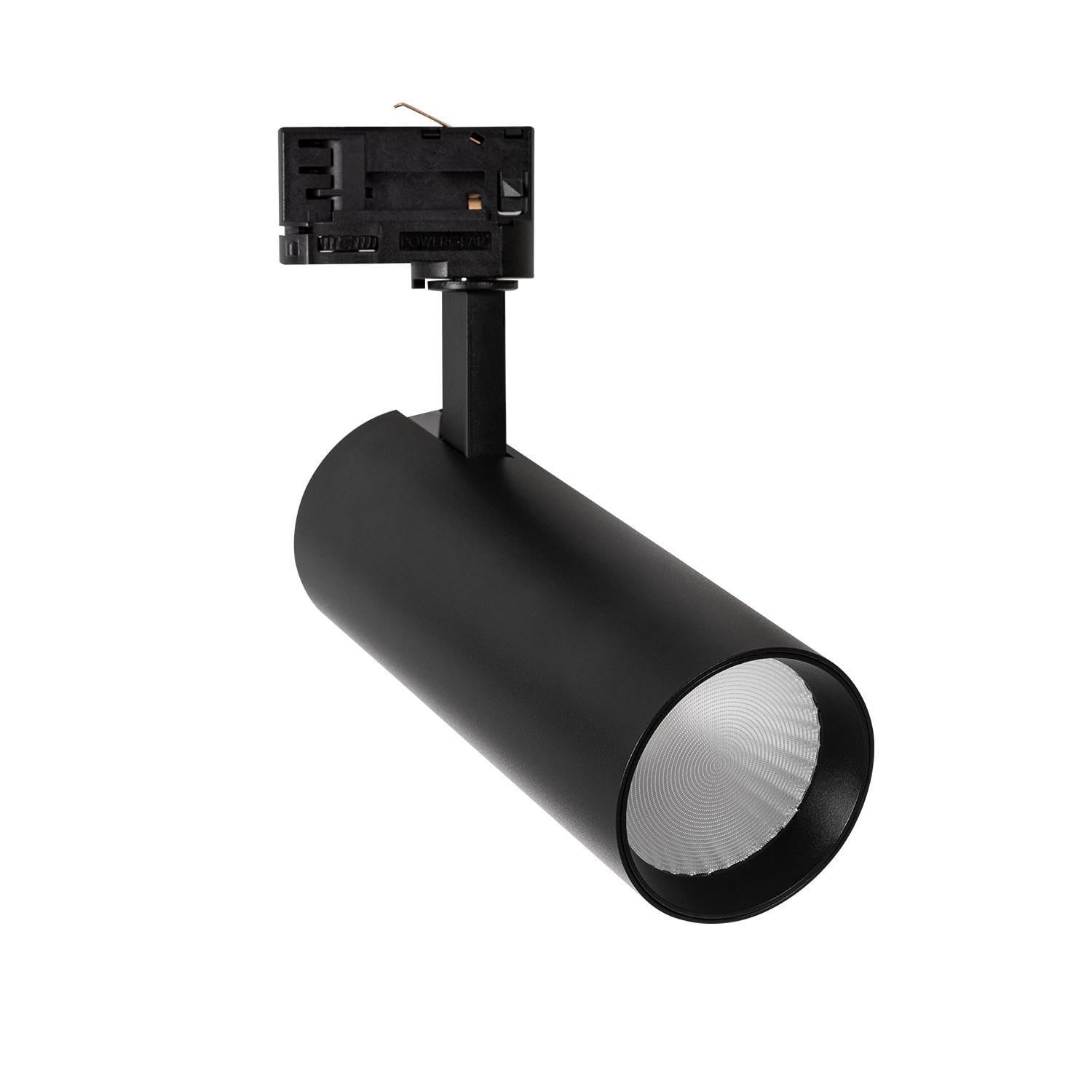 LEDKIA 3-Phasenstromschiene LED-Strahler 30W Bertha Schwarz 6000K Kaltweiß