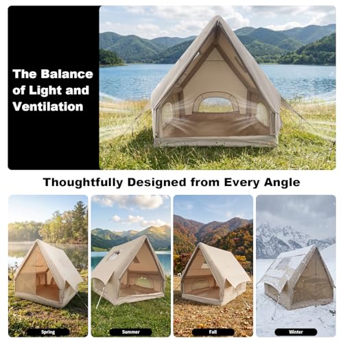 Carpa Inflable Qeroo Luxury para Camping 1-2 Personas miniatura 7