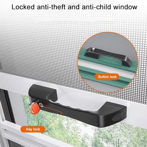 Mosquitera de seguridad para ventanas: evite caídas de mascotas y picaduras en el hogar 6