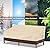 Vailge Heavy Duty Patio Sofa Cover, 100% Waterproof 3-Seater Outdoor Sofa Cover,Lawn Patio Furniture Covers with Air Vent and Handle,85" Wx 37" Dx 35" H,Beige&Brown