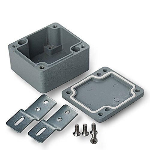 edi-tronic Aluminium Leergehäuse 64x58x35mm Industriegehäuse IP66 Gehäuse Box Kasten Dicht