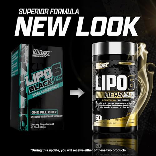 Nutrex Research B06ZYJVKJ1 Lipo-6 Black Hers Ultra Concentrate | Weight Loss Pills For Women | Fat Burner thumb #3