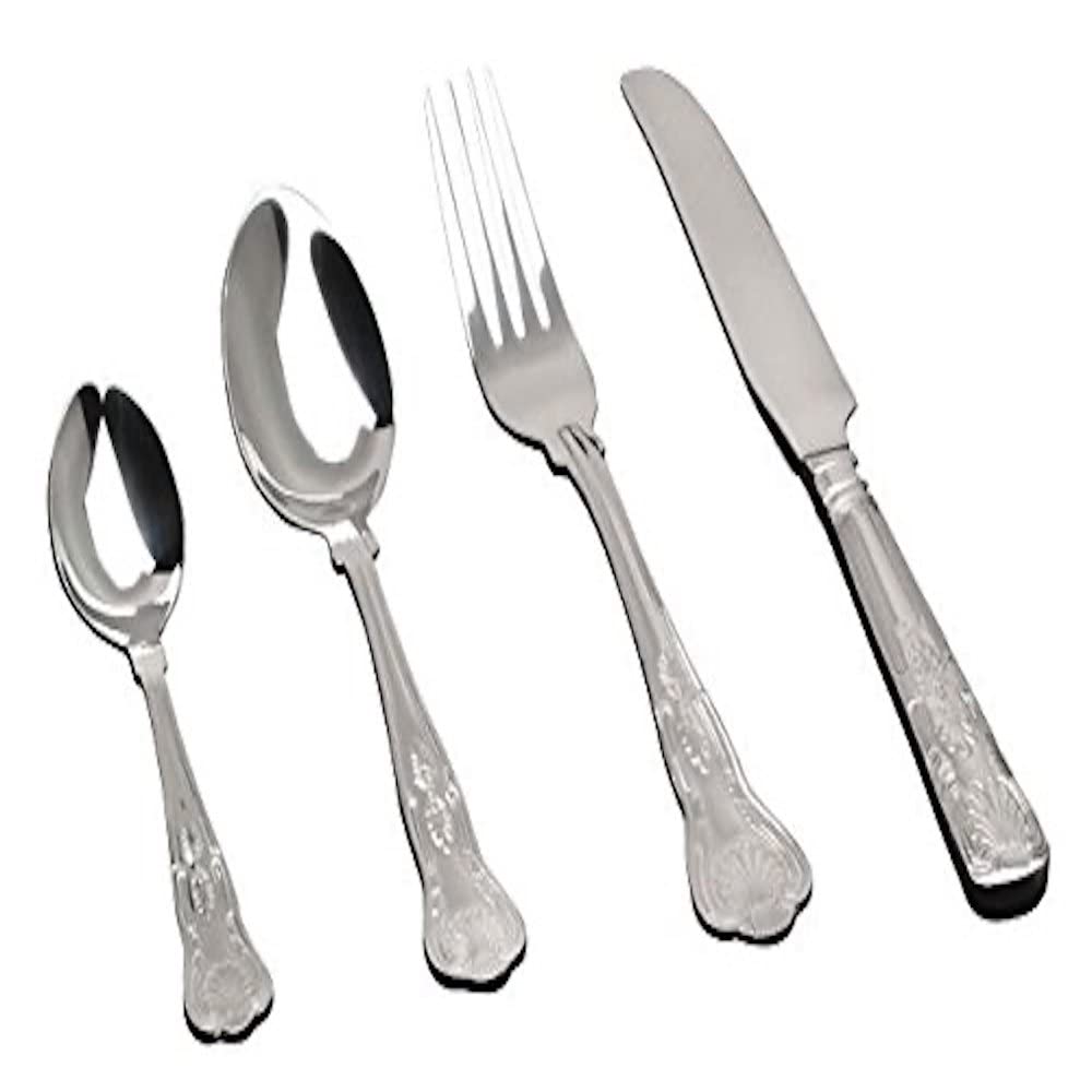 Genware NEV-TS-KG Table Spoon Kings Pattern (Pack of 12)