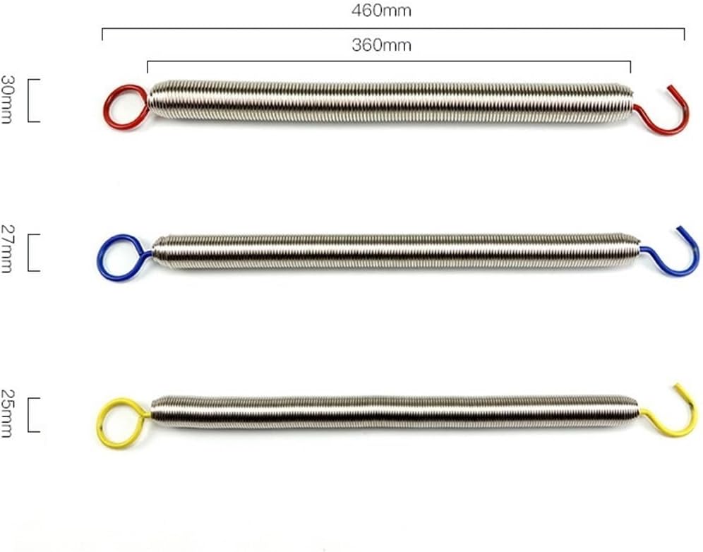 Pilates Reformer Spring Accessories Training Springs Double Sided Hook Coil Color Portable Pilates Spring(Type 2)