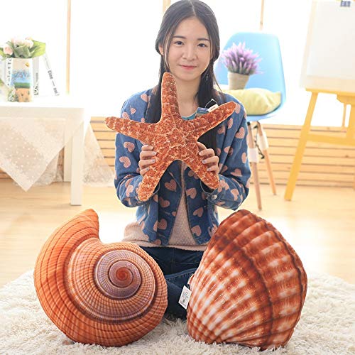 Xigui Starfish Pillow,Beach Starfish Shaped Throw Pillows ,Plush Cushion Nap Pillow Home Decorative,Kids' Room Décor,16 Inches thumb #1