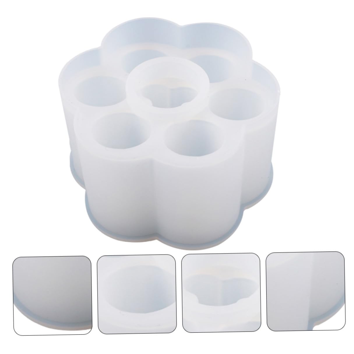 Housoutil Stampo Per Scatola Rossetto Da 3 Pezzi Per Realizzare Lavori Artigianali Stampi Per Lucidalabbra Mini Forme Forniture Fai Da Te Stampo In Silicone Fai Da Te