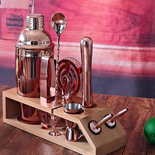 Set Bartender 10 Piezas con Soporte de Bambú Estilizado miniatura 6
