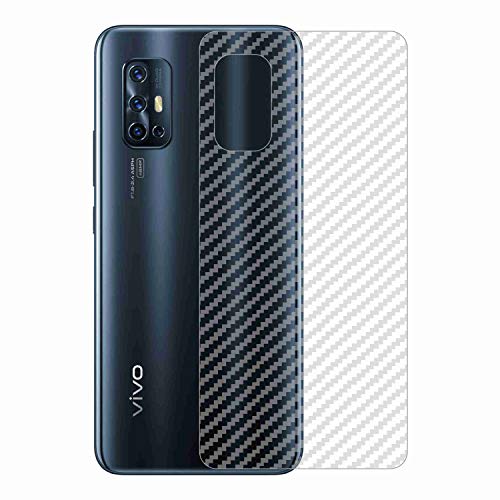 Image of Compatible with Vivo V17 Back Screen Protective Film Carbon Fiber Skin Transparent Screen Guard Sticker