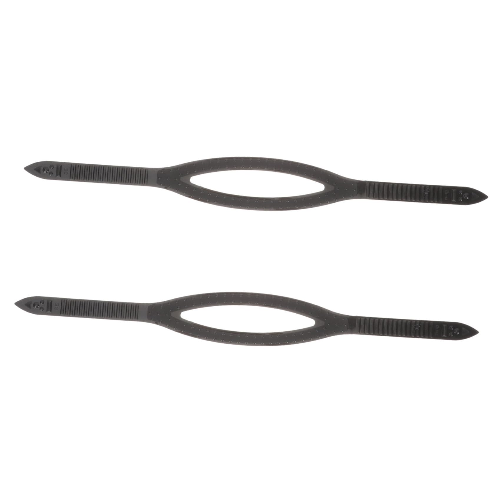 balacoo 2pcs Silicone Diving Goggle Strap Nearighted Swim Goggles Polarized Swimming