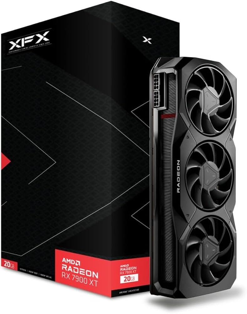 Amazon | XFX Radeon RX 7900XT ゲーミンググラフィックカード 20GB