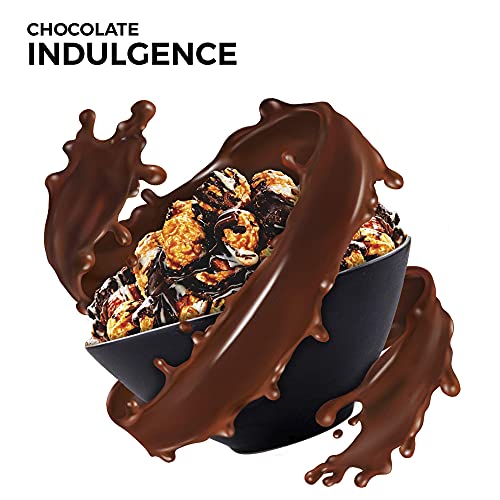 Image of 4700BC Gourmet Popcorn, Mocha Walnut Chocolate, Tin, 650g