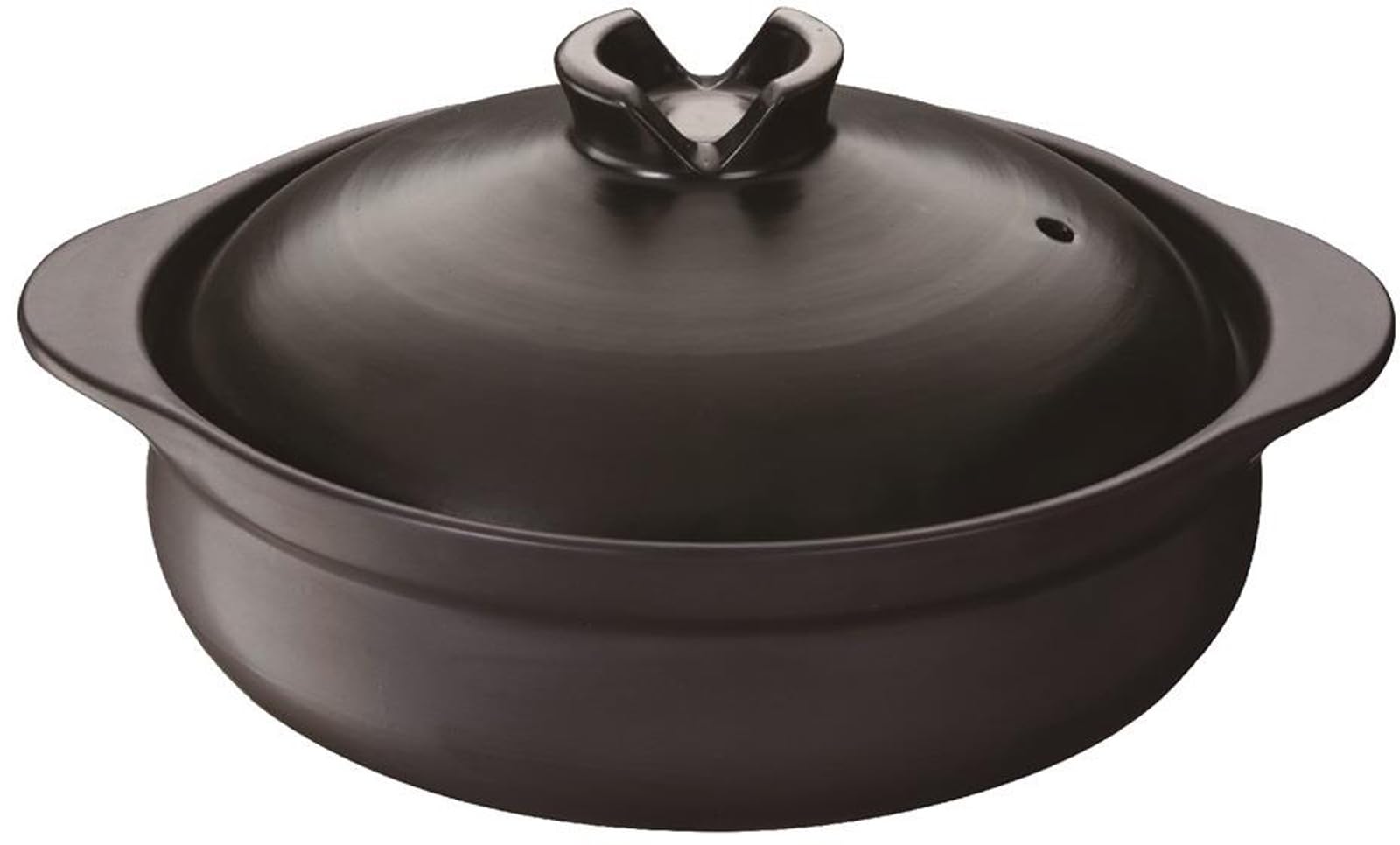 イシガキ IHとガス火で使える 吹きこぼれにくい土鍋 8号 (3～4人用) 4373