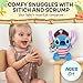 Kids Preferred Disney Baby Pirate Stitch Holding Little Scrump, Plush Stuffed Animal Toy, Embroidered Details, for Baby and Toddler Boys & Girls
