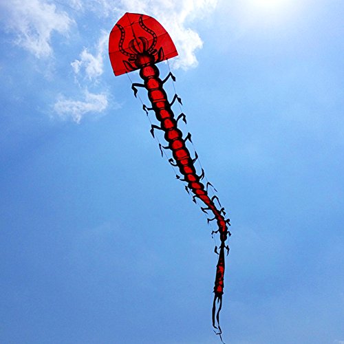 Besra 275Inch Huge Centipede Monster Kite 7M Dragon Kite With Long Tail Outdoor Fun Sports With Flying Tools #TOP3