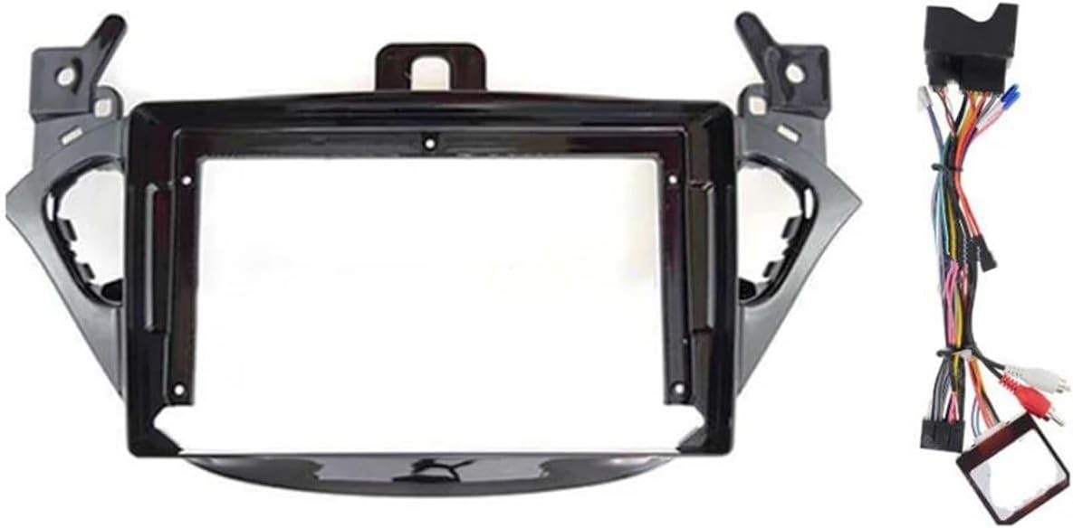 ステレオパネルダッシュ に適合する オペル コルサ アダム 2013-2019 2DINラジオフレームアダプター アンドロイド プレ