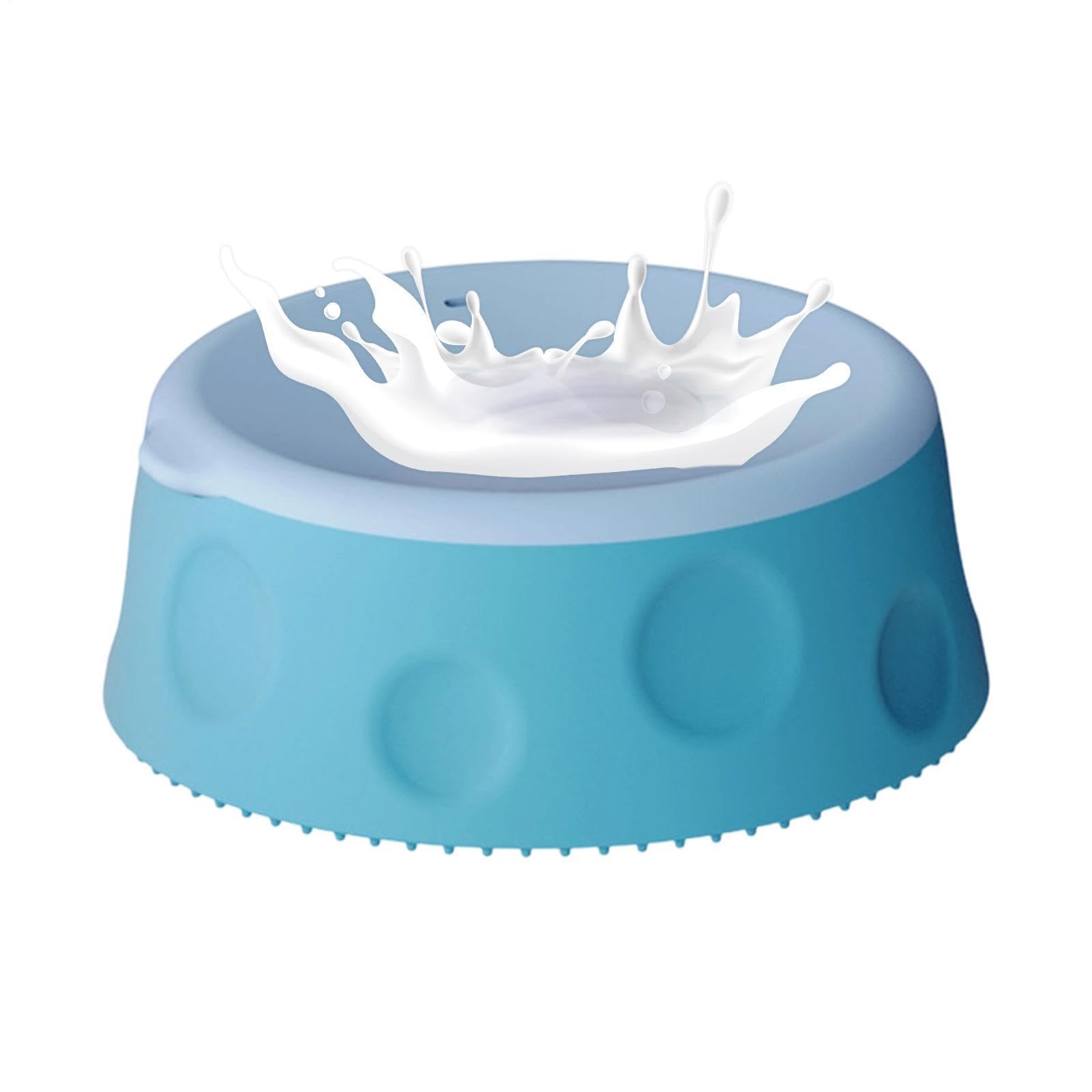 Boule À Lécher pour Chien Lécheur Interactif À Bille Roulante Anti-Ennui | Gamelle anti-glouton pour chien pour chats chatons chiots toutes tailles liquides nourriture humide