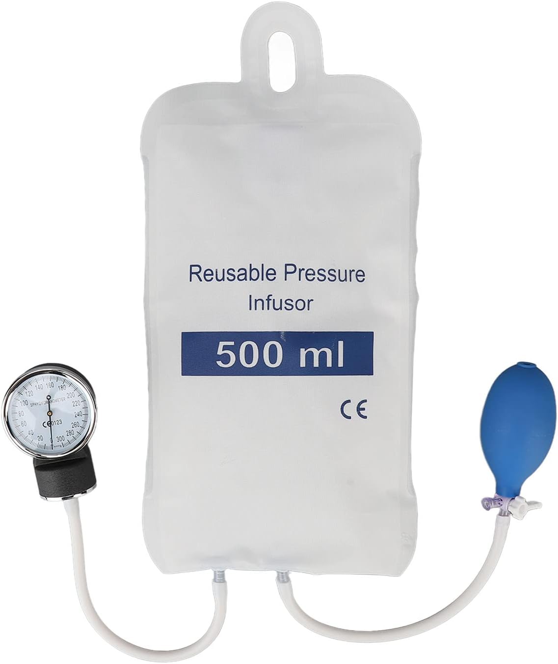 Pressure Infusion Bag, 500ML Pressure Infuser Bag with