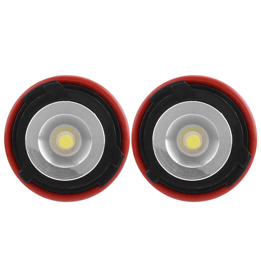 Angel Eyes LED Light, 2pcs Car Bright 6000K 5W Angel Eyes LED Light Lampada adatta per E60 E61 E39 E53