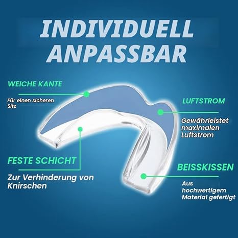 KOHEEL Teeth Grinding Splint for Night Teeth Grinding Malleable Bite Splints Stops Bruxism Eliminates Teeth Grinding Custom Fit Grinding Splint (4 Large Sizes)