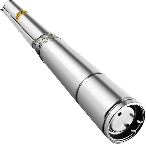 Miniatura 9 de Happybuy Bomba de pozo sumergible de 15 HP cabeza de 390 pies 24 GPM bomba de pozo profundo de acero inoxidable para uso industrial y doméstico