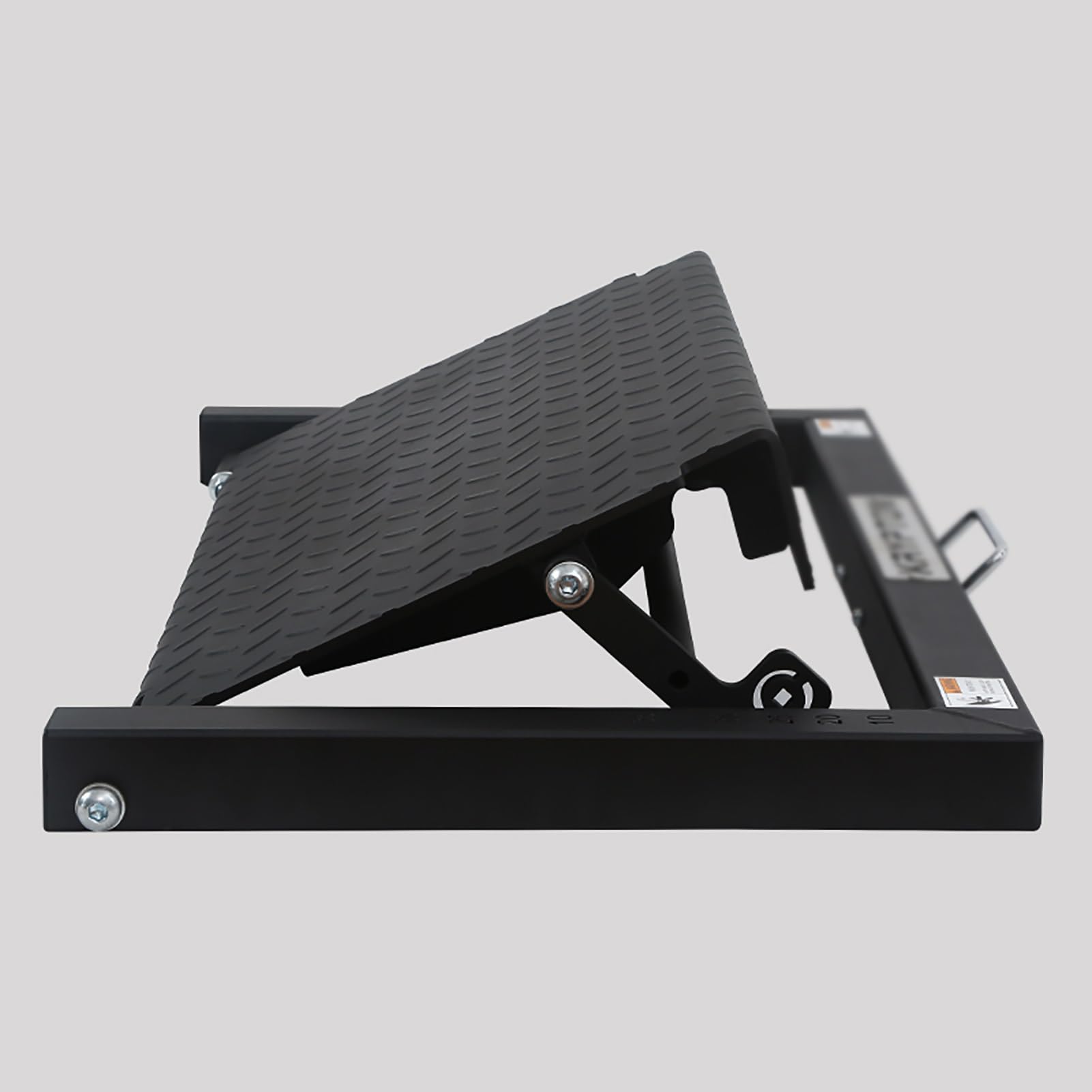 Adjustable Fitness Equipment, Professional Steel Slant Board Calf Stretcher Adjustable Balance Board with Non-Slip Surface for Ankle and Foot Stretching