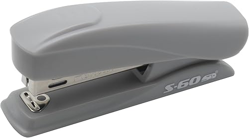 Engrapadora de escritorio, engrapadora de metal duradera para escritorio, oficina, escuela, hogar, con capacidad de engrapado de 20 hojas, color