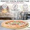 Culinary Couture 15 inch Round Pizza Stone for Oven - Large Pizza Stone for Grill, Cordierite Stones for Bread, Calzone, Cookies - Pizza Making Kit #5