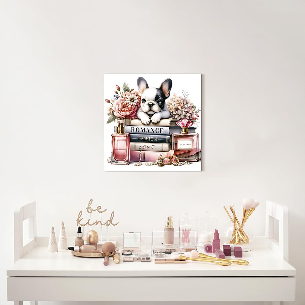 Amazon.com: cozy country Chanel-Inspired Canvas Wall Art - 12x12