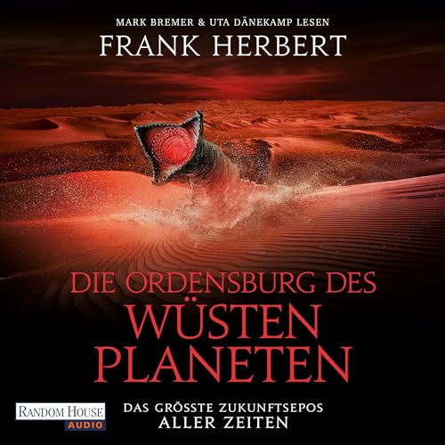 Page de couverture de Die Ordensburg des Wüstenplaneten