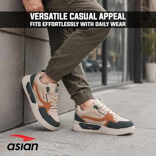 Image of ASIAN Shadow-02 Sneakers for Men | Cushioned Insole, Anti-Slip Outsole & Premium Stylish Design | Trendy Casual Sneakers for Gym