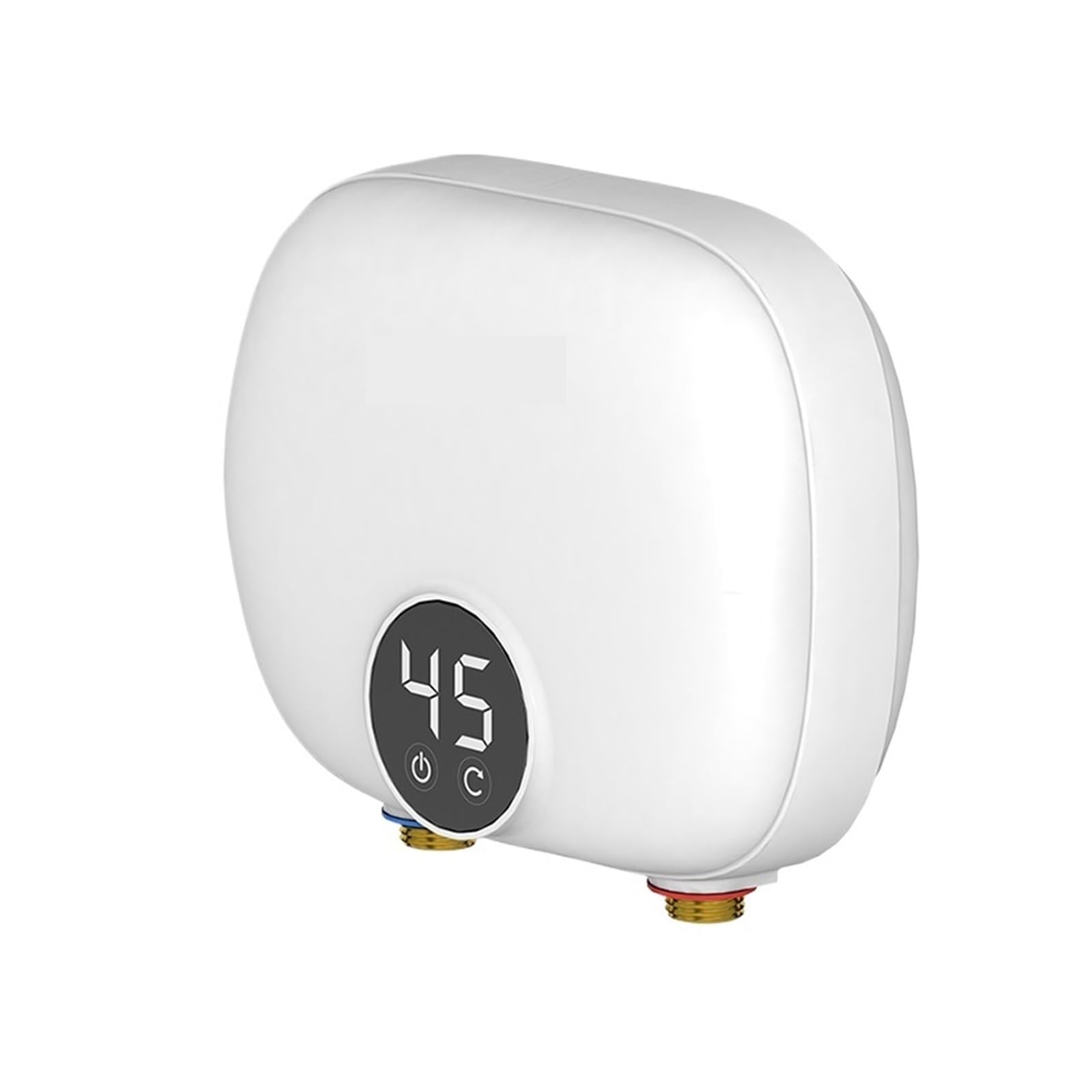 Mooilko Bianco Tankless Electric Water Heater Under Sink Instant Hot Water Oversink Instantaneous Water Heater, Tankless Electric Water Heater Easy To Use(,3800W(110))