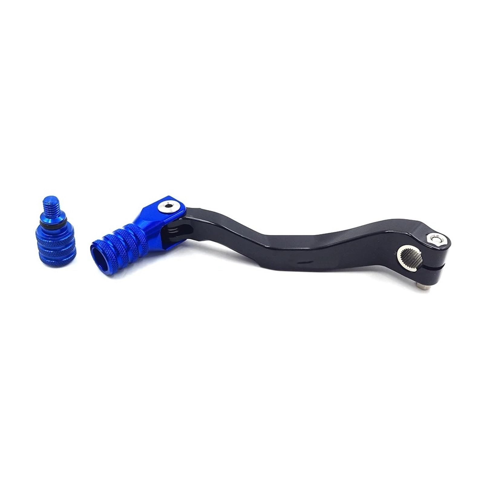 Hewpngs For N-C250-Blue Motorcycle Cnc Gear Shift Lever Folding Aluminum Extend Pedal For Avantis Enduro Motoland Brz Motax Zongshen Nc250 Nc450 Wrx Cb Shifts Levers