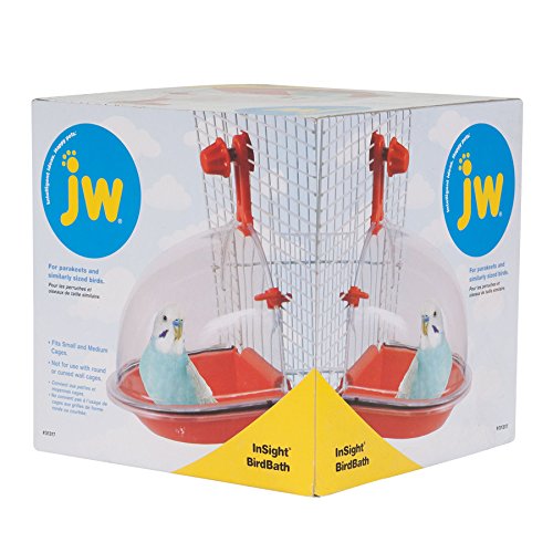 Jw Pet Insight Bird Bath Bird Accessory, Multicolor Medium #TOP4
