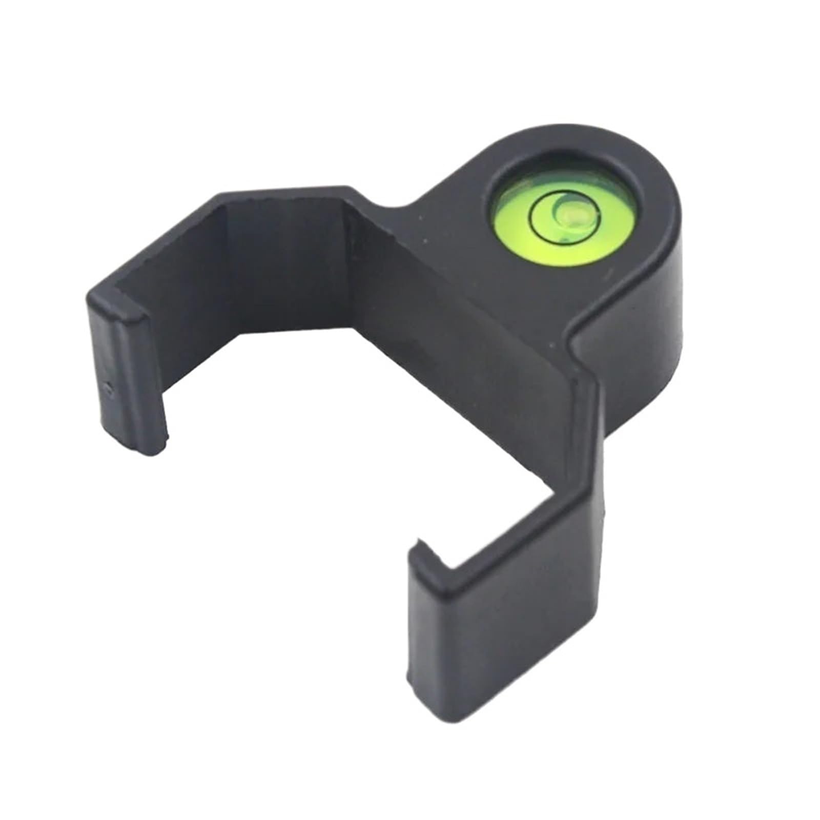 Support en plastique niveau à bulle, règle de tour enfichable, boucle de nivellement, mesure verticale, perle de niveau de suspension horizontale 1 pièce