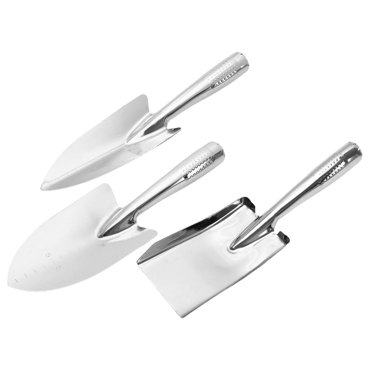 ifundom 3 Set Palette Giardinaggio Inossidabile Strumenti Multifunzionali Per Estirpare E Smuovere Per Giardinieri E Appassionati 3 Pezzi * 3