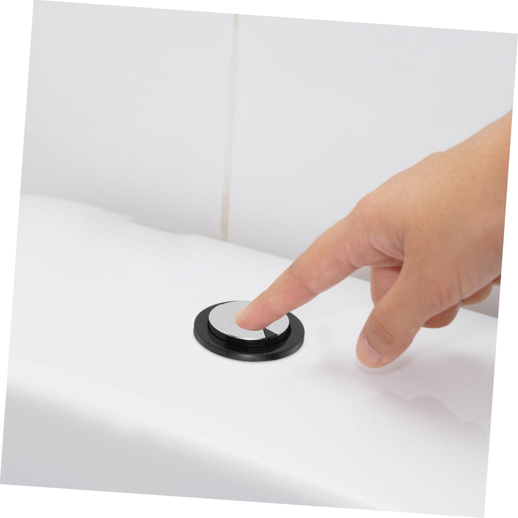 IWOWHERO Toilet Push Button Replacement - Dual Flush Valve Kit For Toilet Tank Repair - View #5