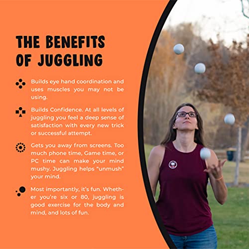 Zeekio Lunar Juggling Balls - [Set Of 3], Professional Uv Reactive, 6-Panel Balls, Synthetic Leather, Millet Filled, 110G Each, Solid Pink #TOP3