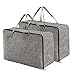 Warminn Kleidung Aufbewahrungstasche Organizer Tasche Umzugstaschen Unter dem Bett Aufbewahrungstaschen Tragetasche, Campingtasche 2 Stück Cloest Aufbewahrung für Decken, Bettzeug, Bettdecken, Kissen